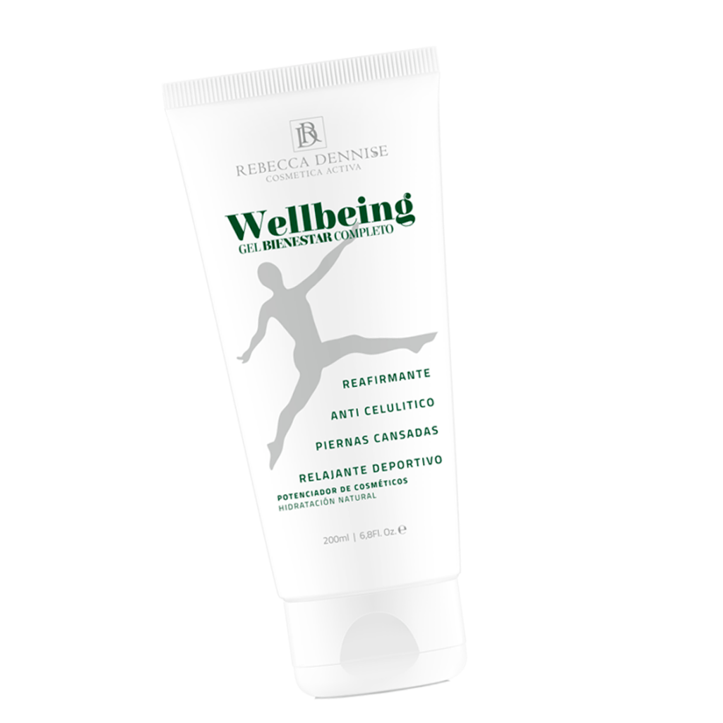 Gel refrescante. Efectos Relajantes y Descongestivos. Drenante y Reafirmante, Pre-activadora, Tonificante, Anticelulítica, Reafirmante. Pre y post deporte.